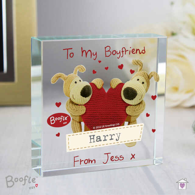 Personalised Boofle Shared Heart Large Crystal Token - Image 4