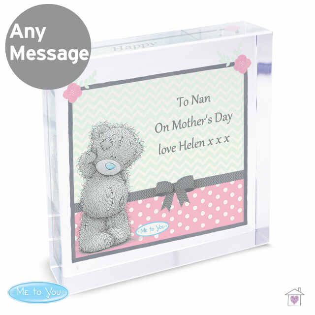 Personalised Me To You Pastel Polka Dot for Her Large Crystal Token - Image 5