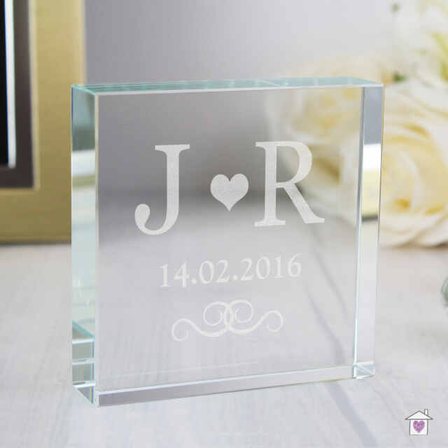 Personalised Monogram Large Crystal Token - Image 3