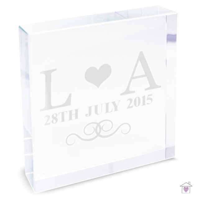 Personalised Monogram Large Crystal Token - Image 4