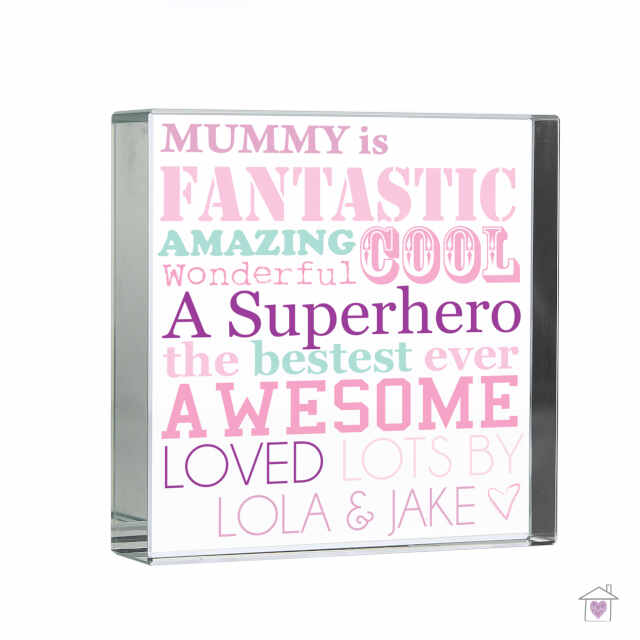 Personalised She Is...Large Crystal Token - Image 2