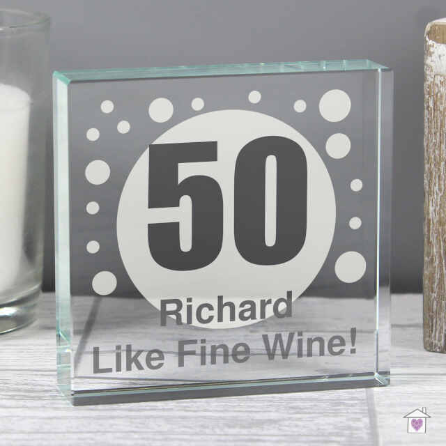 Personalised Spots Age Large Crystal Token - Image 3