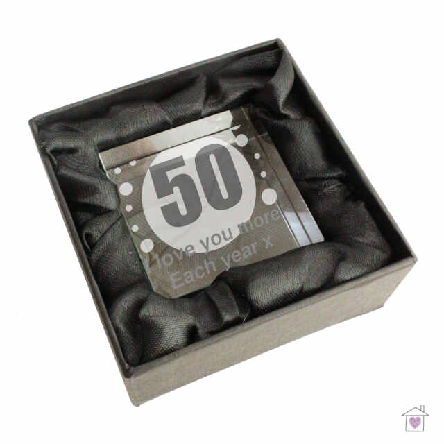 Personalised Spots Age Large Crystal Token - Image 4