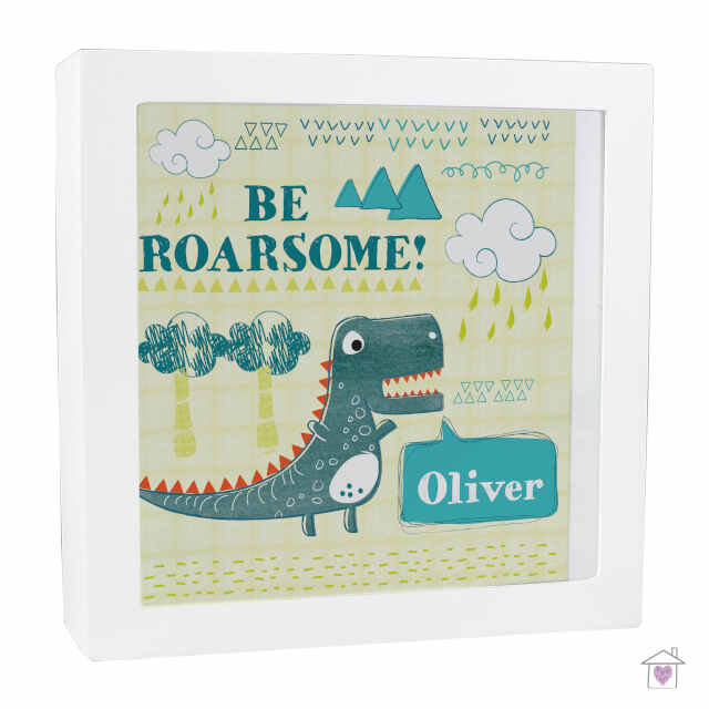 Personalised Dinosaur Fund and Keepsake Box - Image 2