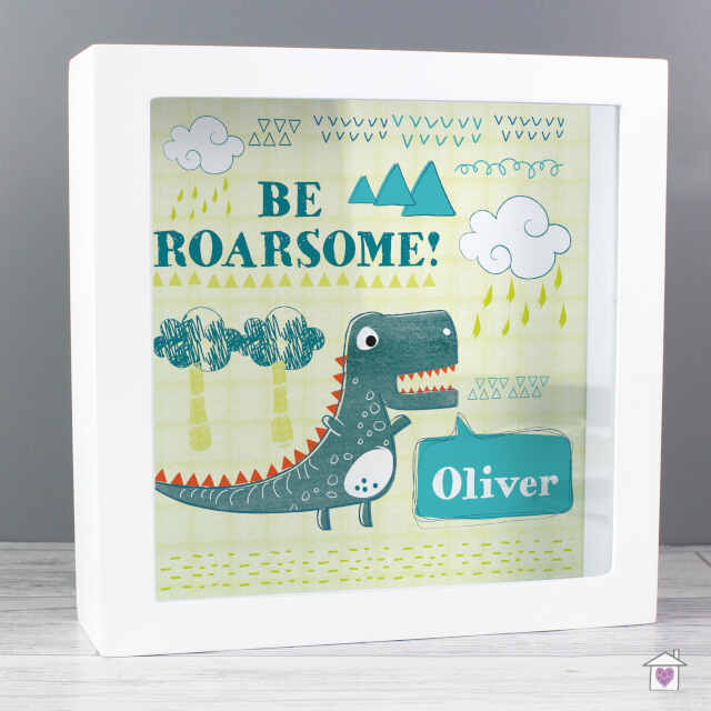 Personalised Dinosaur Fund and Keepsake Box - Image 3