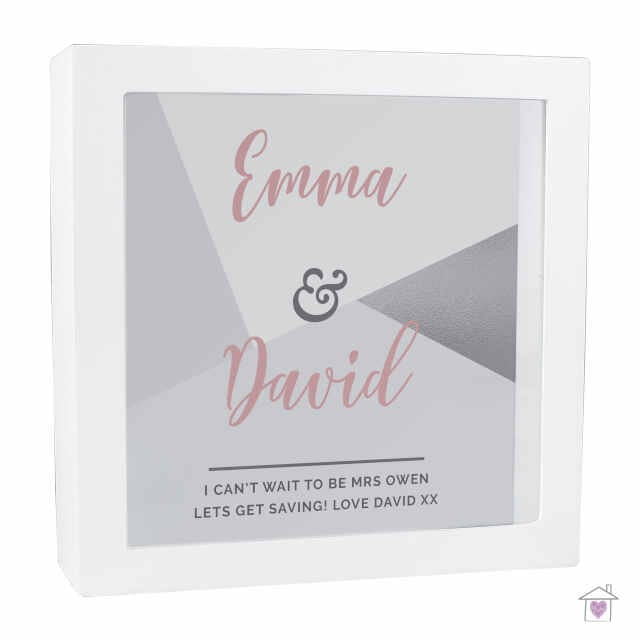 Personalised Wedding Fund and Keepsake Box - Image 2