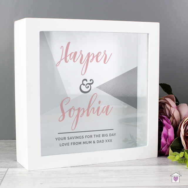 Personalised Wedding Fund and Keepsake Box - Image 4
