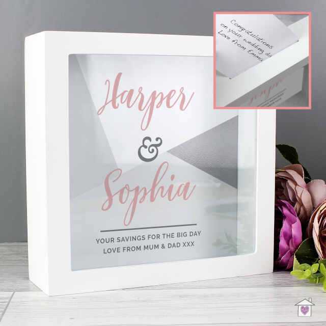 Personalised Wedding Fund and Keepsake Box - Image 5