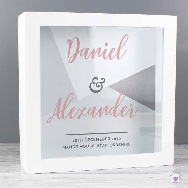 Personalised Wedding Fund and Keepsake Box - Image 8