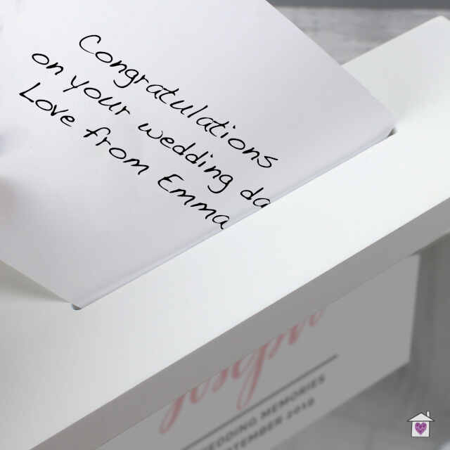 Personalised Wedding Fund and Keepsake Box - Image 9