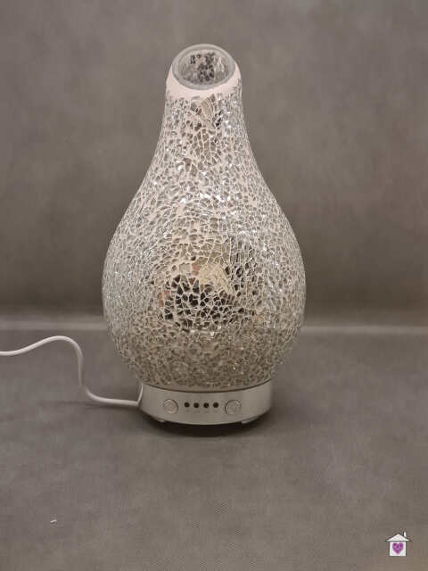 Colour Changing Desire Aroma Humidifier Diffuser - Silver Mosaic - Image 3