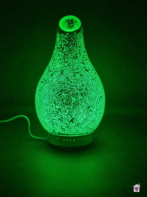Colour Changing Desire Aroma Humidifier Diffuser - Silver Mosaic - Image 7