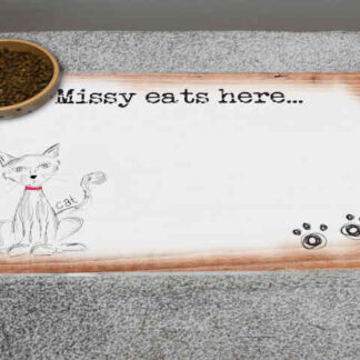 Personalised Scribble Cat Placemat
