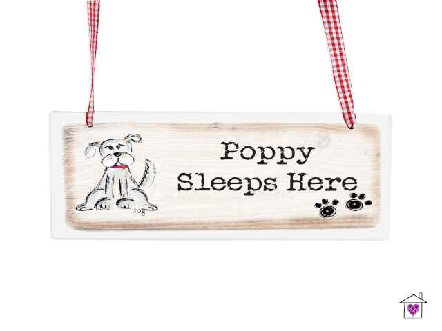 Personalised Dog Wooden Sign - Image 2