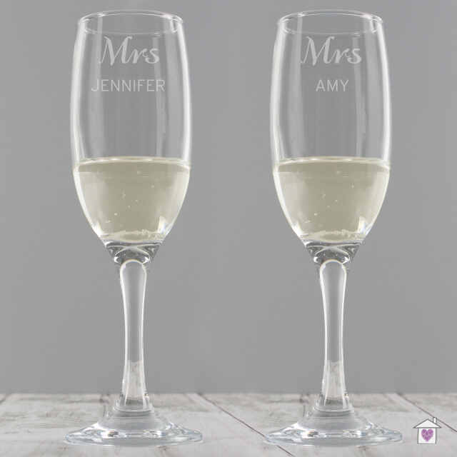 Personalised Classic Pair of Flutes - Image 5