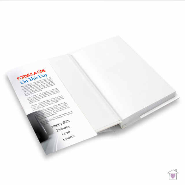 Personalised Formula 1 On This Day Book - Image 3