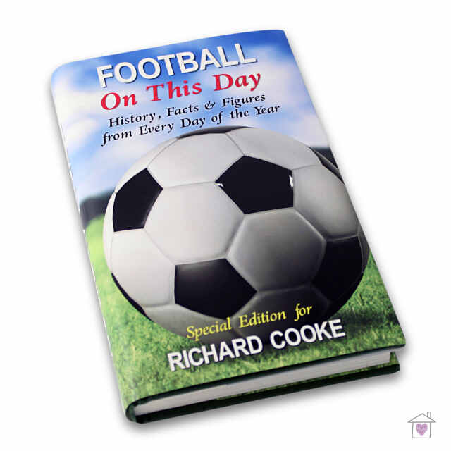 Personalised Football On This Day Book - Image 2