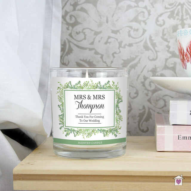 Personalised Fresh Botanical Scented Jar Candle - Image 4
