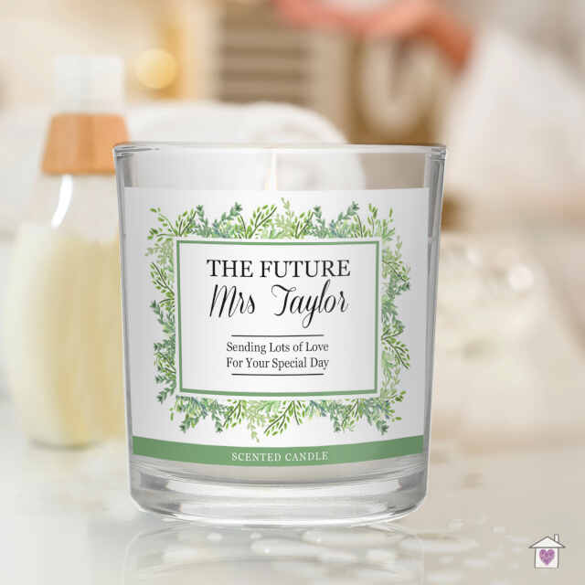 Personalised Fresh Botanical Scented Jar Candle - Image 5