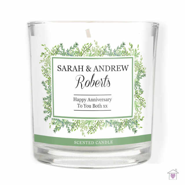 Personalised Fresh Botanical Scented Jar Candle - Image 10