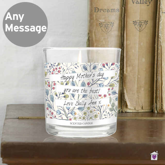 Personalised Botanical Scented Jar Candle - Image 11