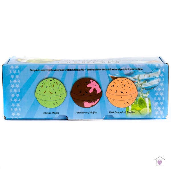 Set of Three Mojito Bath Bombs - Image 5