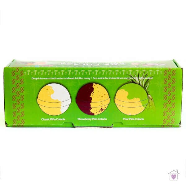 Set of Three Pina Colada Bath Bombs - Image 5