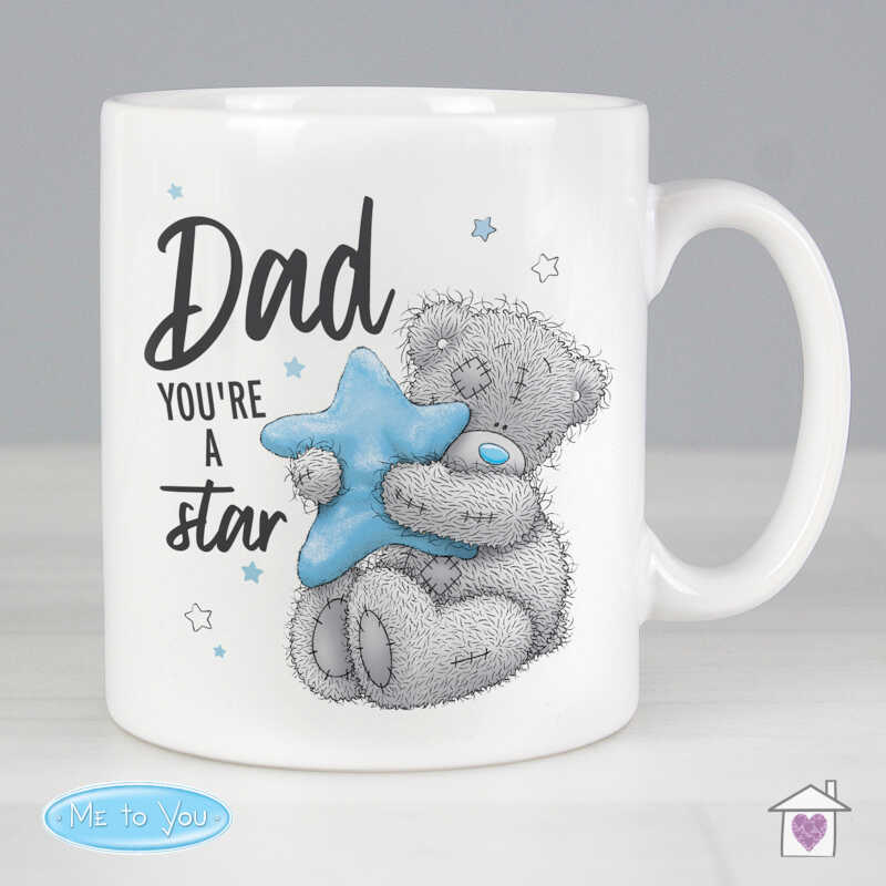 Personalised Me To You Dad Youre A Star Mug