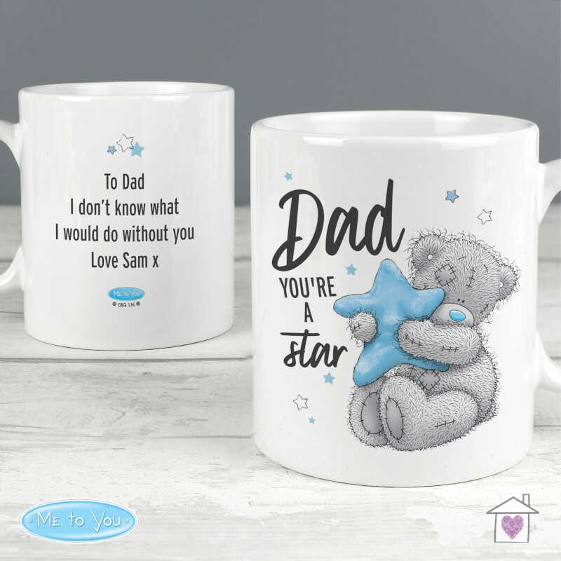 Personalised Me To You Dad Youre A Star Mug - Image 3