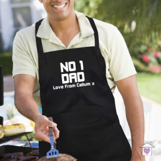 Personalised No1 Dad Apron
