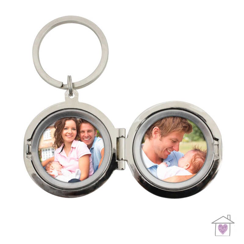 Personalised No1 Dad Photo Keyring - Image 3