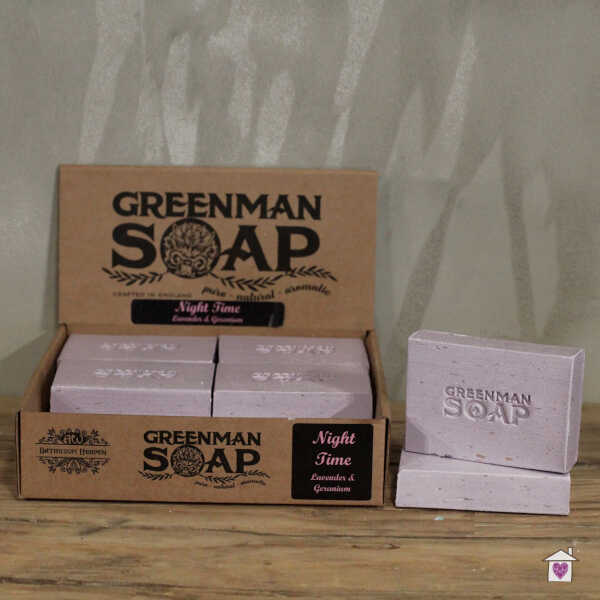 Greenman Soap Slice 100g - Night Time - Image 6
