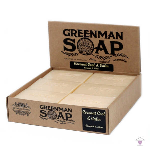 Greenman Soap Slice 100g - Coconut Cool & Calm - Image 4