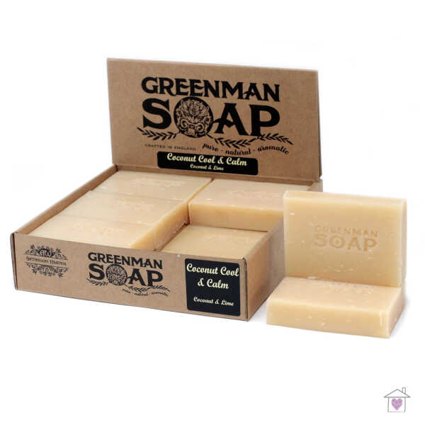 Greenman Soap Slice 100g - Coconut Cool & Calm - Image 5