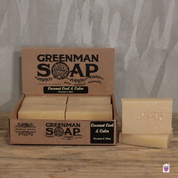 Greenman Soap Slice 100g - Coconut Cool & Calm - Image 6