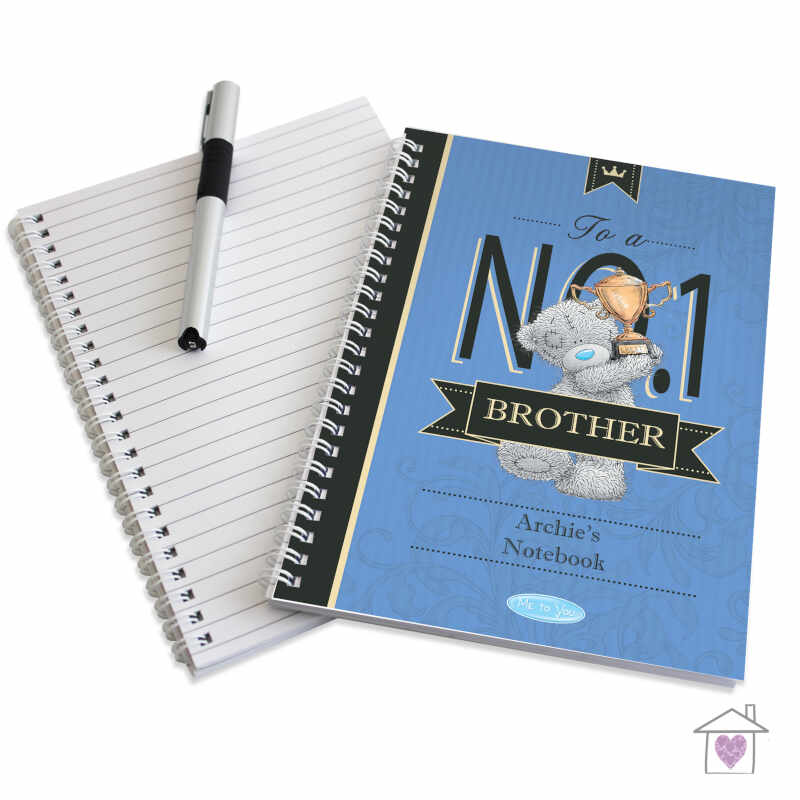 Personalised Me to You No1 Paperback A5 Notebook - Image 2