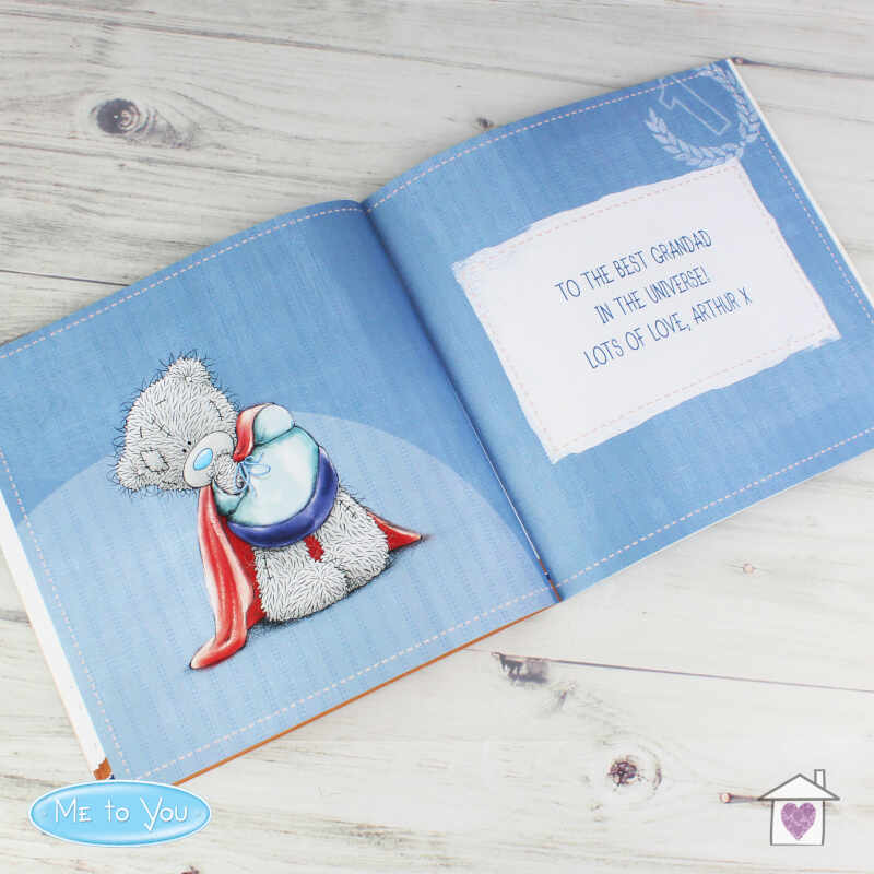 Personalised Me to You For Him Super Hero Poem Book - Image 2