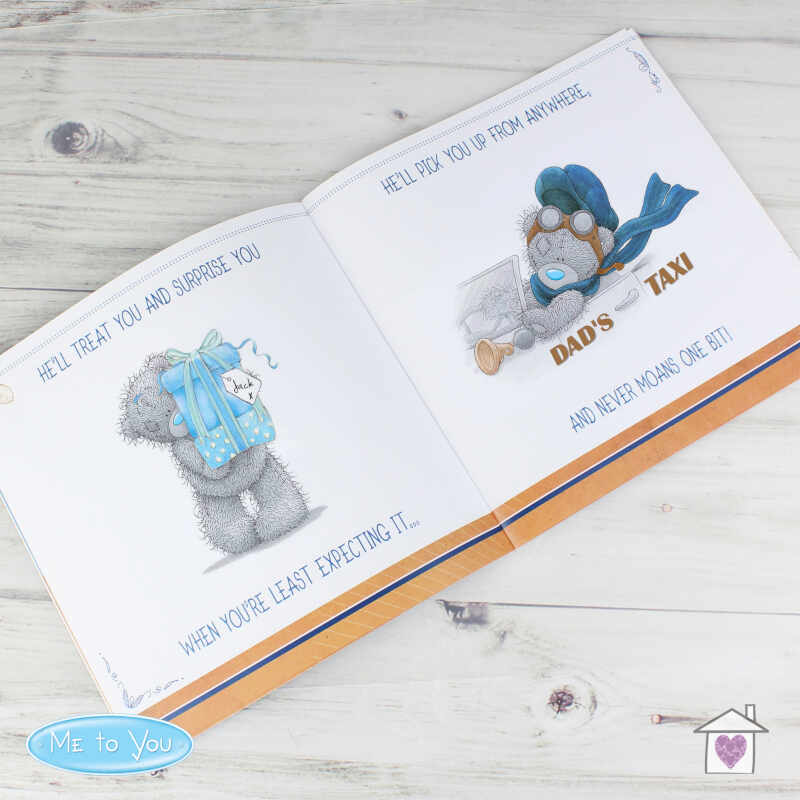 Personalised Me to You For Him Super Hero Poem Book - Image 5