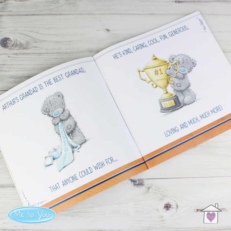 Personalised Me to You For Him Super Hero Poem Book - Image 7