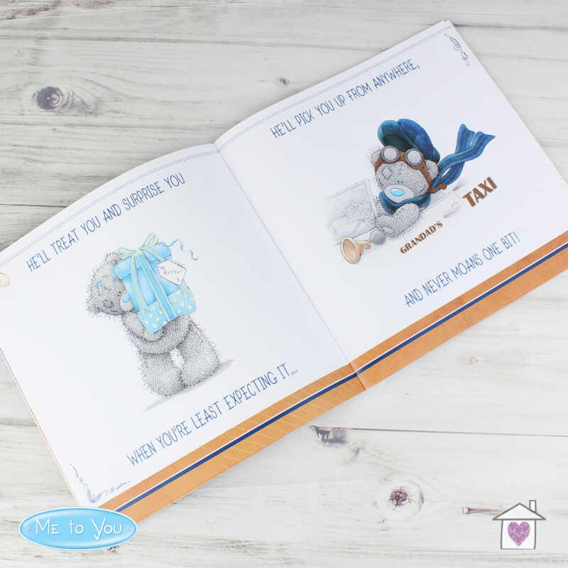 Personalised Me to You For Him Super Hero Poem Book - Image 8