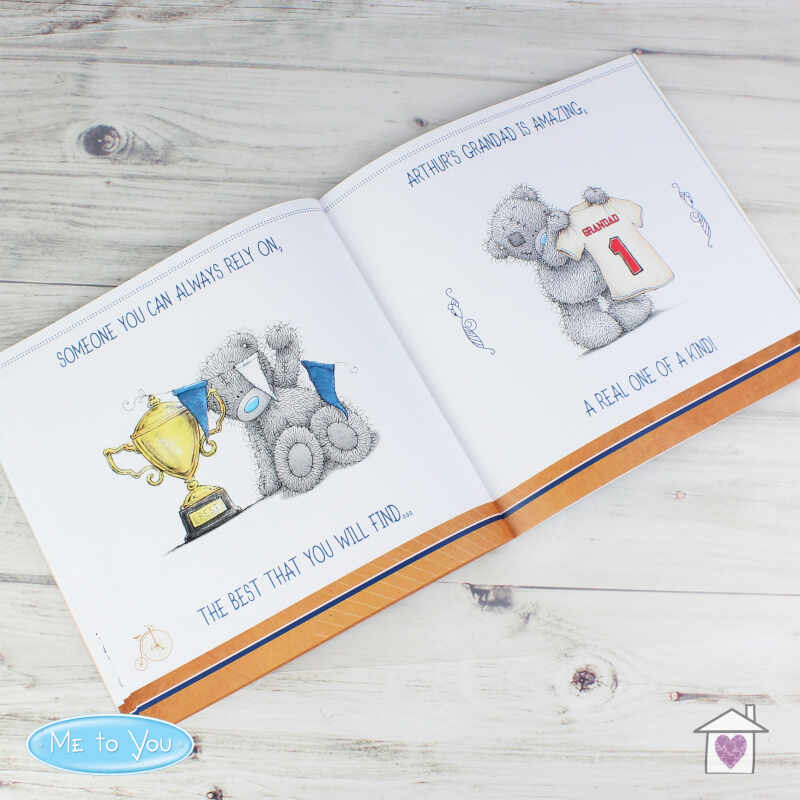 Personalised Me to You For Him Super Hero Poem Book - Image 10