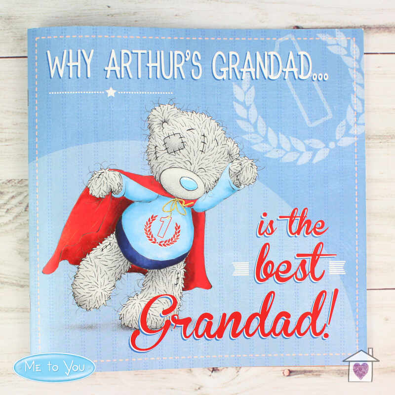 Personalised Me to You For Him Super Hero Poem Book - Image 11