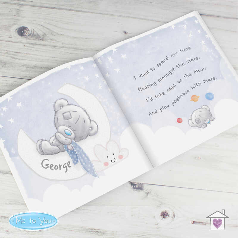 Personalised Tiny Tatty Teddy Daddy You're A Star Poem Book - Image 6