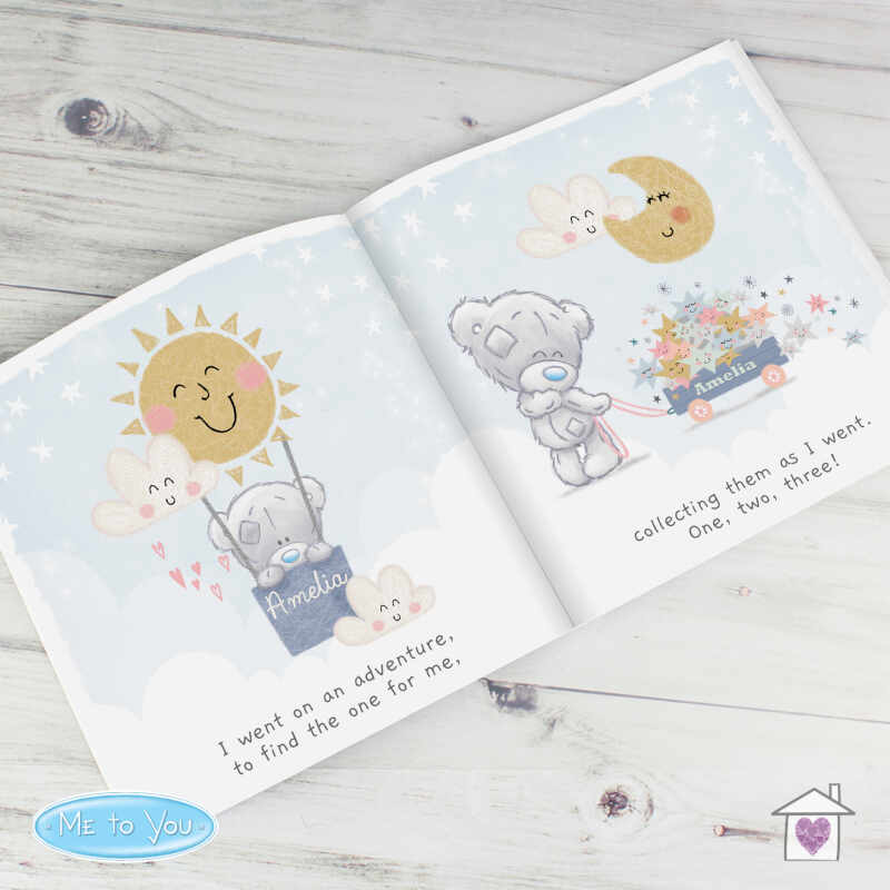 Personalised Tiny Tatty Teddy Daddy You're A Star Poem Book - Image 7