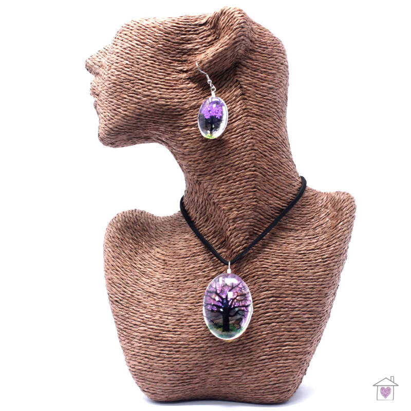 Pressed Flowers - Tree of Life set - Lavender - Image 2