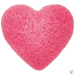 Konjac Heart Sponge - Rose