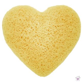 Konjac Heart Sponge - Peach