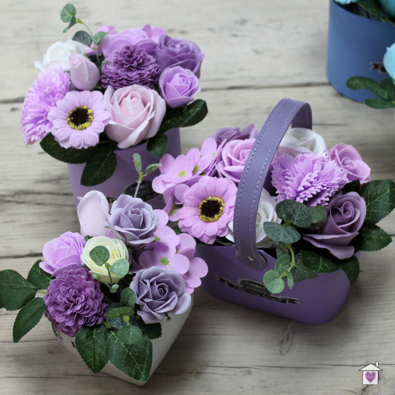 Bouquet Petite Gift Pot - Soft Lavender - Image 3