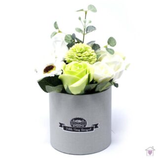 Bouquet Petite Gift Pot - Pastel Greens