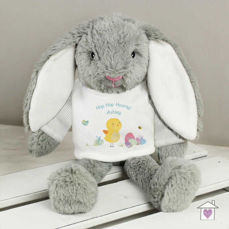Personalised Easter Meadow Bunny Rabbit - Image 2
